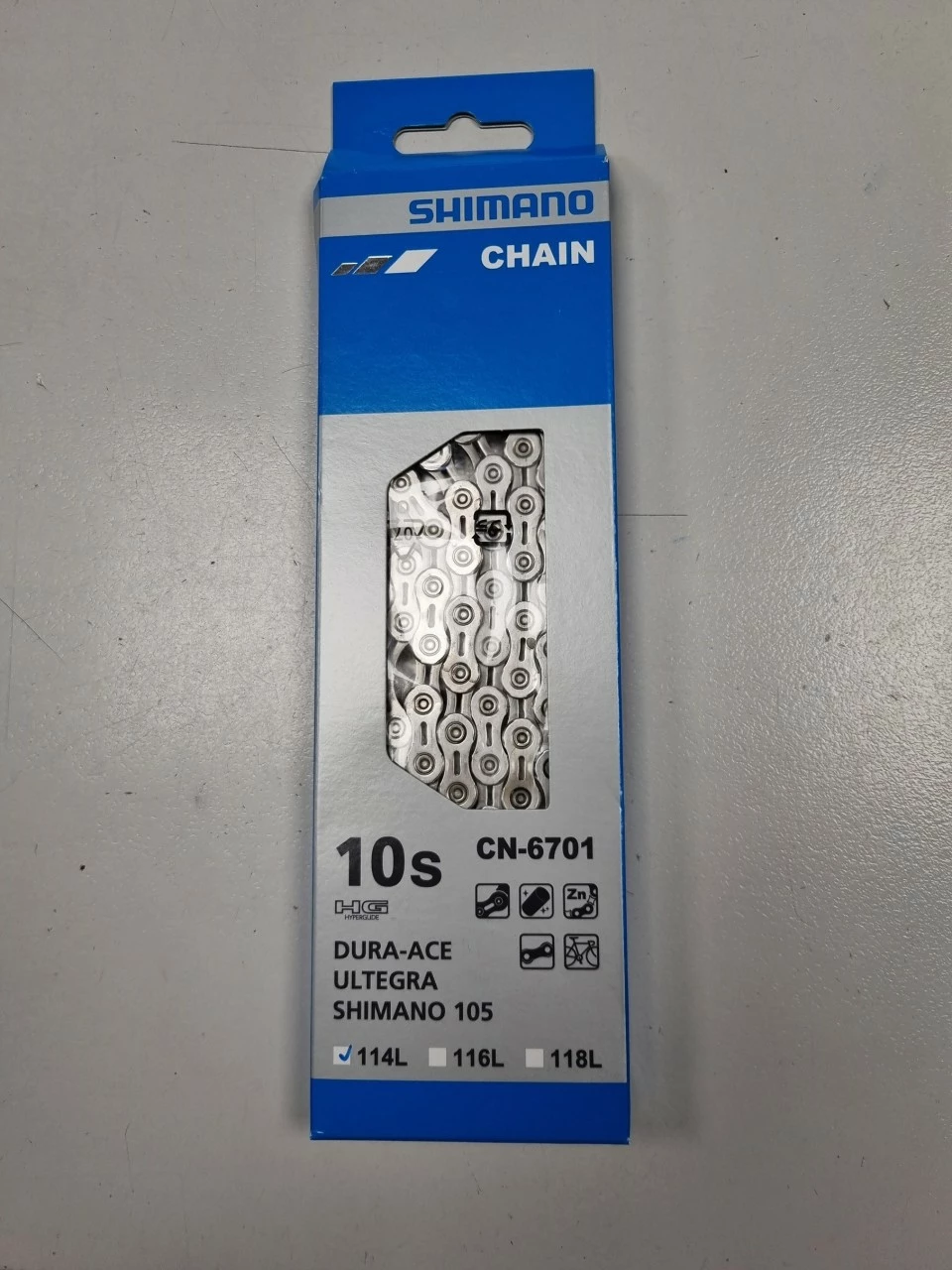 SHIMANO ULTEGRA Shimano Fahrrad Kette CN6701 10-fach 114 Glieder Ultegra 1 SHIMANO ULTEGRA Shimano Fahrrad Kette CN6701 10-fach 114 Glieder Ultegra