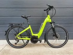 Vélo De Ville Velo De Ville AEB400 26" Wave Lime Green Glanz 400 WH 42 Cm