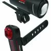 Trelock LS 600 I-Go Vector/740 LED Akkuleuchten Set 60 LUX A