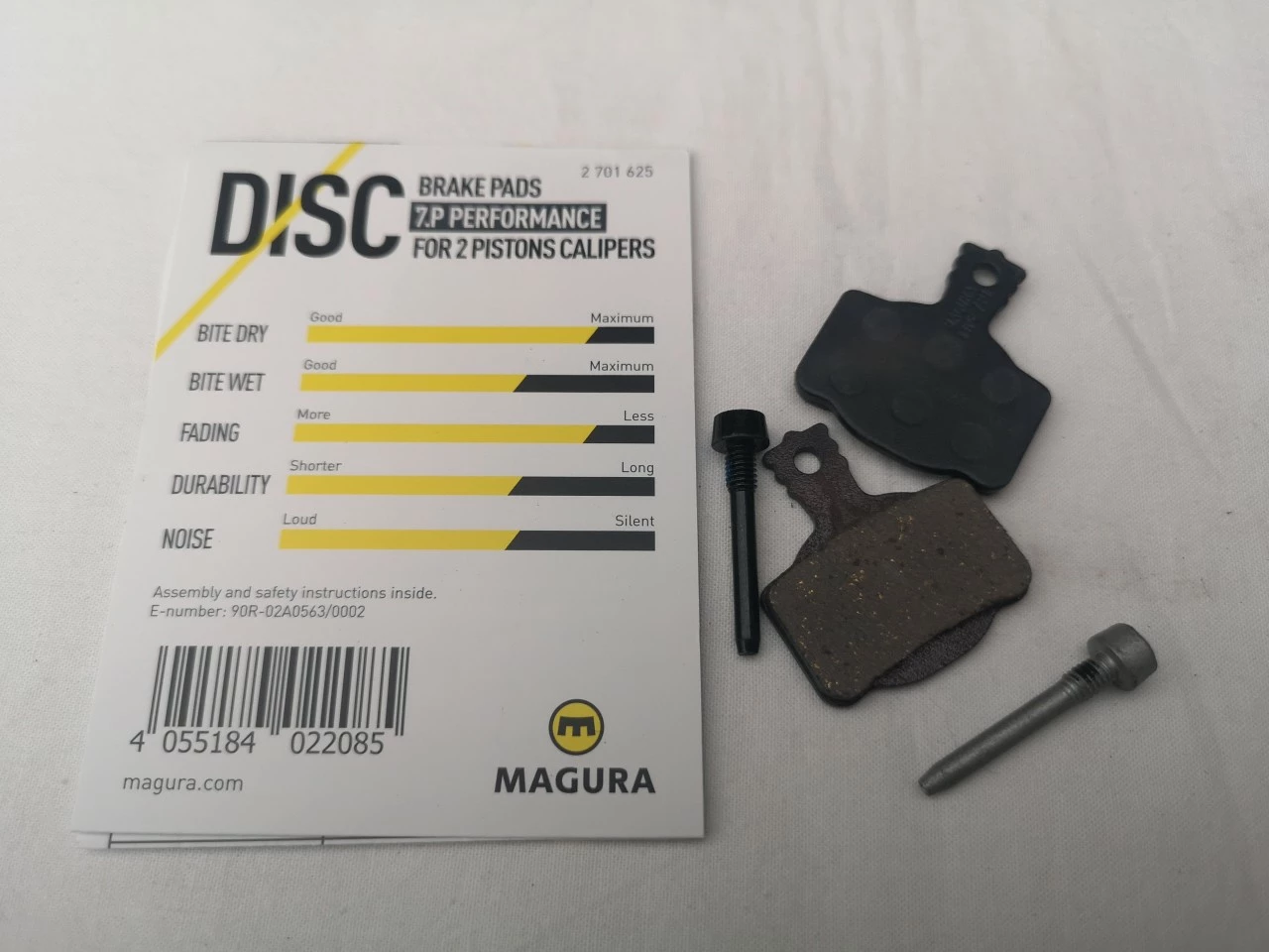 Magura Bremsbelag 7.P Performance 1 Paar 1 Magura Bremsbelag 7.P Performance 1 Paar