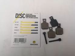 Magura Bremsbelag 8.P, Performance, Grau, Mit 2 Belaghalteschrauben