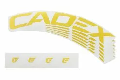CADEX 65 Disc Felgendecals Gold, 4 Stck. Felgendekor
