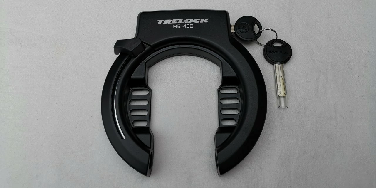 Trelock Rahmenschloss RS 430 Mit Einsteckkette ZR 355 Incl Tasche 2 Trelock Rahmenschloss RS 430 Mit Einsteckkette ZR 355 Incl Tasche – Bild 2