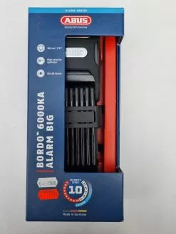 Abus Faltschloss Bordo Big Alarm 6000KA/120 SH