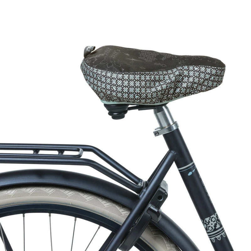 Basil Bohème Sattelbezug Charcoal 2 Basil Bohème Sattelbezug Charcoal – Bild 2