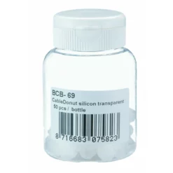 BBB CABLEDONUT SILICON TRANSPARENT 50STK