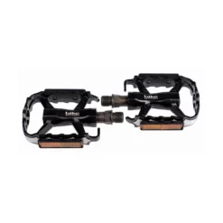 Bike Attitude Pedale MTB M224G-DU 9/16&quot; Alu Schwarz-silber