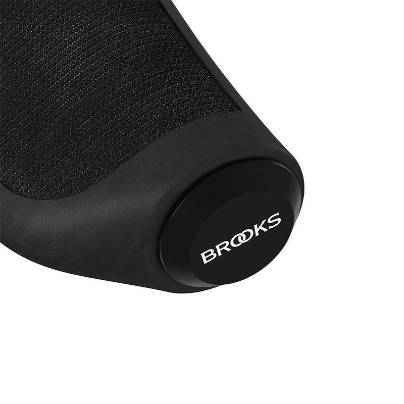 Brooks Griffe Ergonomic Rubber, Black, 130/130 3 Brooks Griffe Ergonomic Rubber, Black, 130/130 – Bild 3