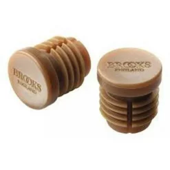 Brooks Rubber Bar End Plugs, Natur F&uuml;r Cambium Lenkerb&auml;nder