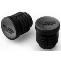 Brooks Rubber Bar End Plugs, Schwarz F&uuml;r Cambium Lenkerb&auml;nder