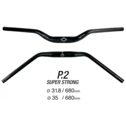 By Schulz By.Schulz Lenker, P.2 Super Strong/31.8 Width:680 Rise:40 Back Sweep:37&deg; AL6061 Overload Black-sand -Shimano Verkäufe byschulz lenker p2 super strong 318 width680 rise40 back sweep37 al6061 overload black sand4