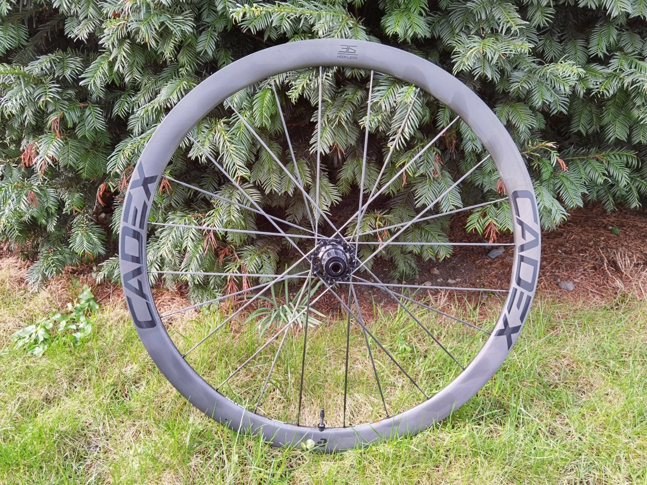 Cadex 36 Disc Carbon Tubeless Hinterrad 1 Cadex 36 Disc Carbon Tubeless Hinterrad
