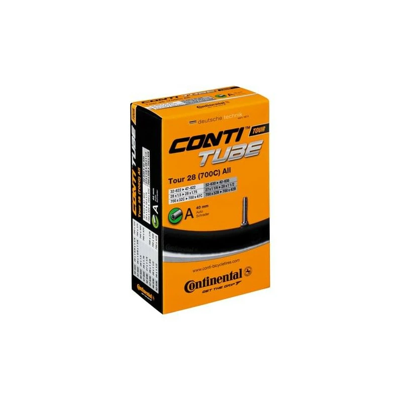Continental Schlauch Tour 28" 32/47-622 Hermetic Plus Autoventil 1 Continental Schlauch Tour 28" 32/47-622 Hermetic Plus Autoventil