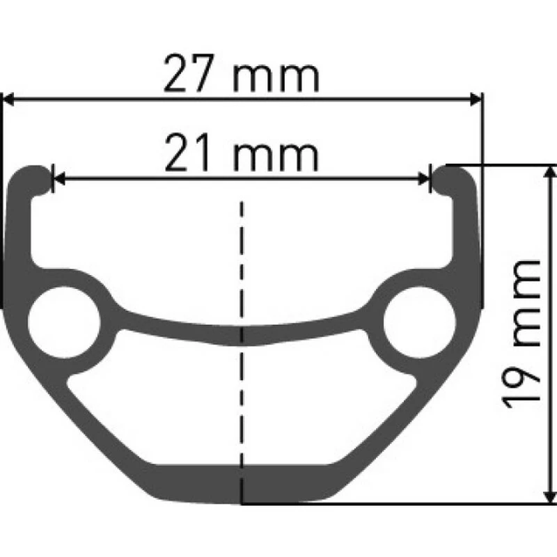 Dt-swiss DT Felge 545d 26", Disc Brake, 21mm, 32 Loch, Schwarz 3 Dt-swiss DT Felge 545d 26", Disc Brake, 21mm, 32 Loch, Schwarz – Bild 3