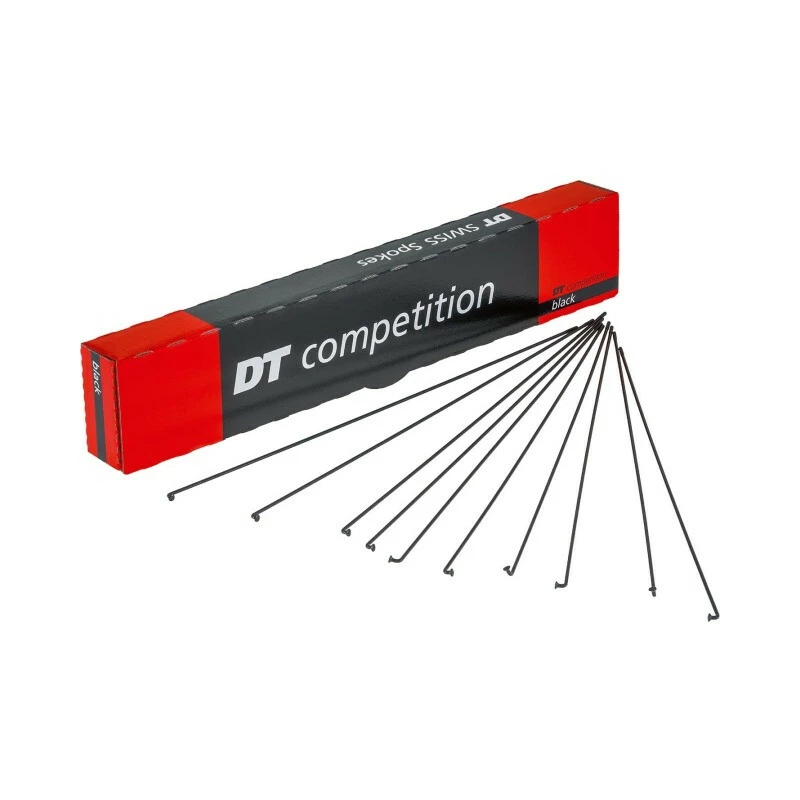 Dt-swiss DT Speiche Competition Race 2.0-1.6 Schwarz 282mm 2 Dt-swiss DT Speiche Competition Race 2.0-1.6 Schwarz 282mm – Bild 2