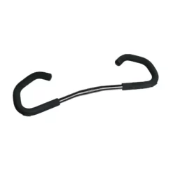 Ergotec Lenker, AHS Basic Sport, 25.4 Width:580 Rise:0 Grip-L:170 Back/Up-Sweep:12&deg;/0&deg; AL6061 Silver-sand L2