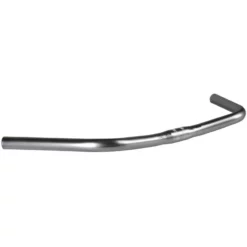 Ergotec Lenker, TOULOUSE, 25.4 Width:560 Rise:15 Grip-L:150 Back/Up-Sweep:61&deg;/0&deg; AL5000 Silver L2