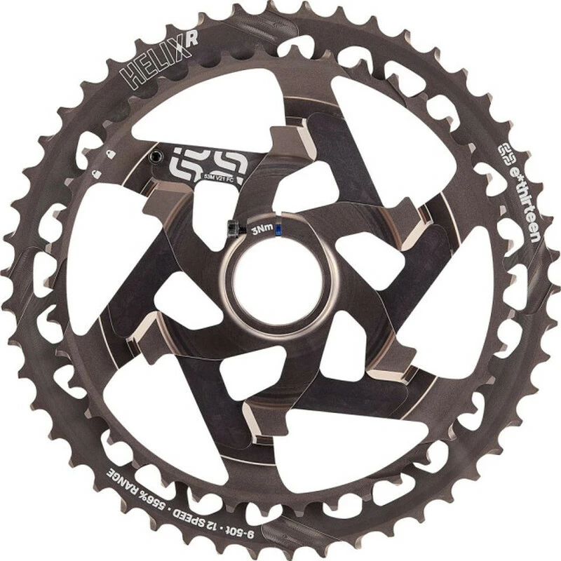 Ethirteen E13 Helix Race Cluster 42-50T 12-Speed, Grey Aluminium Cogs Only 1 Ethirteen E13 Helix Race Cluster 42-50T 12-Speed, Grey Aluminium Cogs Only