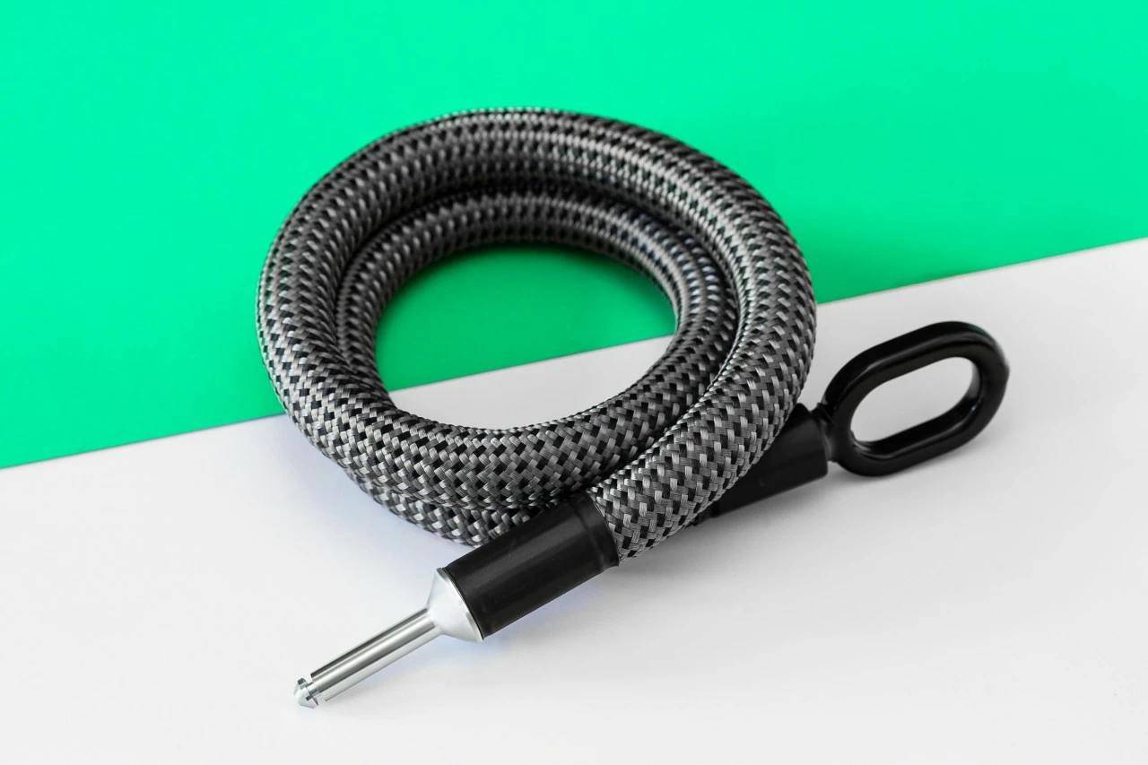 TEX-LOCK MATE Grau/schwarz 120 Cm Für Rahmenschloss 1060 Gramm Inkl Tasche 2 TEX-LOCK MATE Grau/schwarz 120 Cm Für Rahmenschloss 1060 Gramm Inkl Tasche – Bild 2