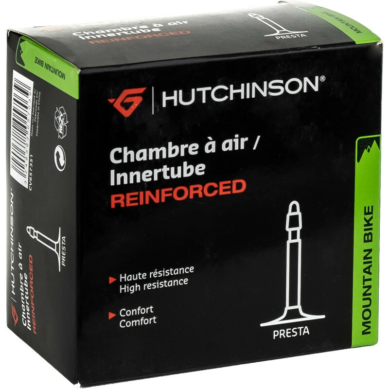 Hutchinson Schlauch, REINFORCED 1.2mm, 26x2.30-2.85 Presta 48mm, CV657061 1 Hutchinson Schlauch, REINFORCED 1.2mm, 26x2.30-2.85 Presta 48mm, CV657061