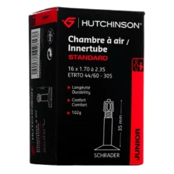 Hutchinson Schlauch, STANDARD, Junior 16x1.70-2.35 Schrader 35mm, CV654271