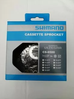 Shimano Ultegra Kassette 9-fach CS6500 Rennrad 12-27Zähne A