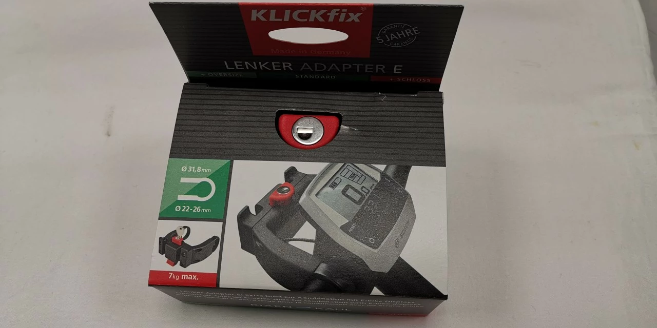 KLICKFIX Abschliessbarer E-Lenkeradapter E-Bike Displays Wie Bosch, Rixen & Kaul 1 KLICKFIX Abschliessbarer E-Lenkeradapter E-Bike Displays Wie Bosch, Rixen & Kaul