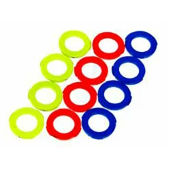 MAGURA Blenden-Kit Br.Zange MT5/MT7/MT Trail Blau/neonrot/neongelb, 12 Stk.