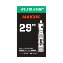 Maxxis Schlauch Welter Weight 0.8mm, Presta RVC 48mm (LL), 29x2.0-3.0, 50/76-622, Ventil 48mm