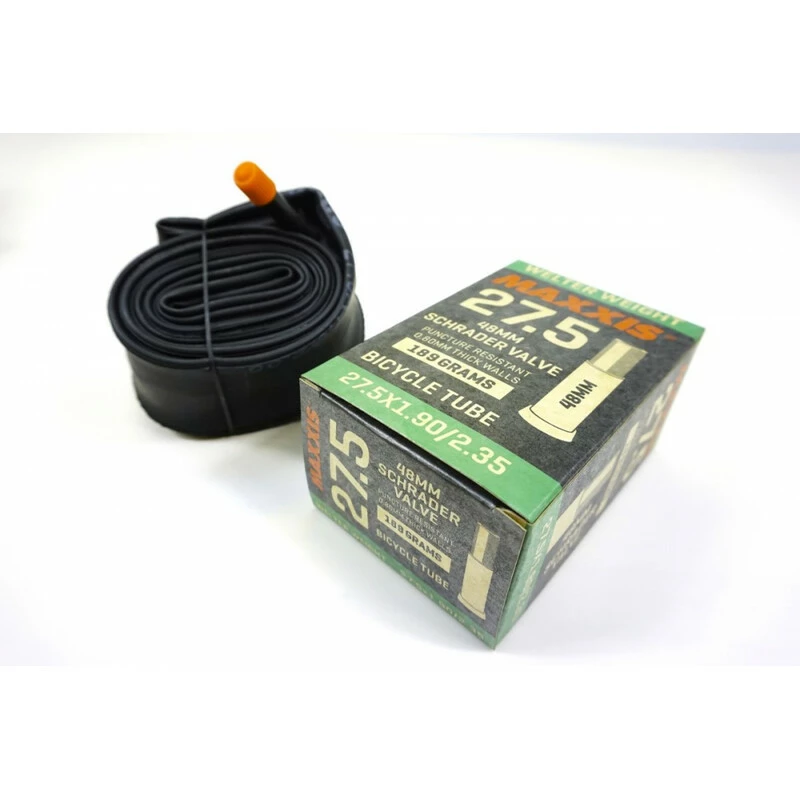 MAXXIS Welter Weight 0.8mm, Schrader 48mm 27.5x1.90-2.35, 50/60-584, 190g 1 MAXXIS Welter Weight 0.8mm, Schrader 48mm 27.5x1.90-2.35, 50/60-584, 190g