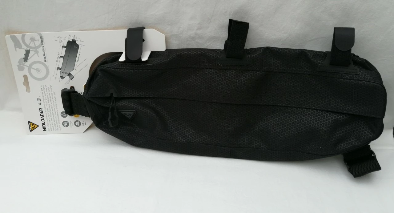 Topeak MidLoader Black 4,5 L Aktuelles Modell Mittelrohr Tasche 1 Topeak MidLoader Black 4,5 L Aktuelles Modell Mittelrohr Tasche