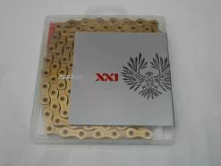 Sram Kette PC XX1 Eagle Hollow Pin 12f. Gold 126Glieder