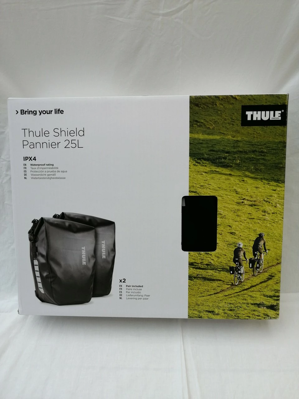 Thule HR-Tasche Shield Paar Schwarz 25l Gepäckträgertasche 3 Thule HR-Tasche Shield Paar Schwarz 25l Gepäckträgertasche – Bild 3