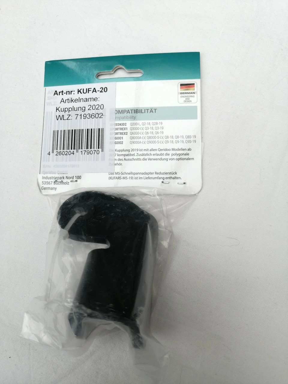 Qeridoo Kupplung Fahrradanbindung 2019/2020 2 Qeridoo Kupplung Fahrradanbindung 2019/2020 – Bild 2