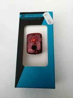 Matrix LED Akkurücklicht BLR 17 Extra Hell Fahrradbeleuchtung