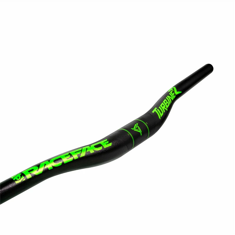 Race Face Turbine R Alu 35x800 20mm Riser Bar Green 1 Race Face Turbine R Alu 35x800 20mm Riser Bar Green