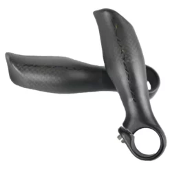Response Lenkerendgriffe, Bar Ends Ergonomic 3K Carbon/Aluminium UD Finish Matt Black In Black