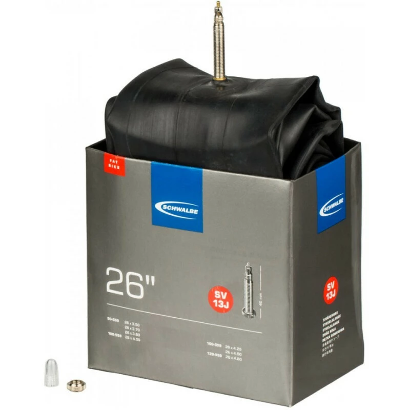 Schwalbe Schlauch Fatbike SV13J 26" 90/120-559 Prestaventil 1 Schwalbe Schlauch Fatbike SV13J 26" 90/120-559 Prestaventil