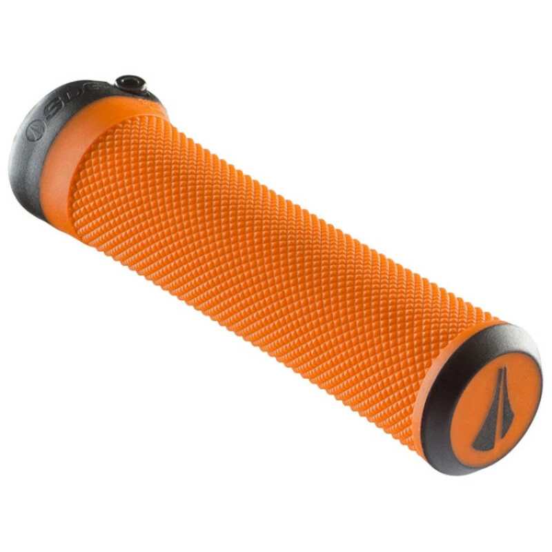 SDG Slater Lock On Grips 135mm Orange Tappered And Ergonomically Ovalized 2 SDG Slater Lock On Grips 135mm Orange Tappered And Ergonomically Ovalized – Bild 2