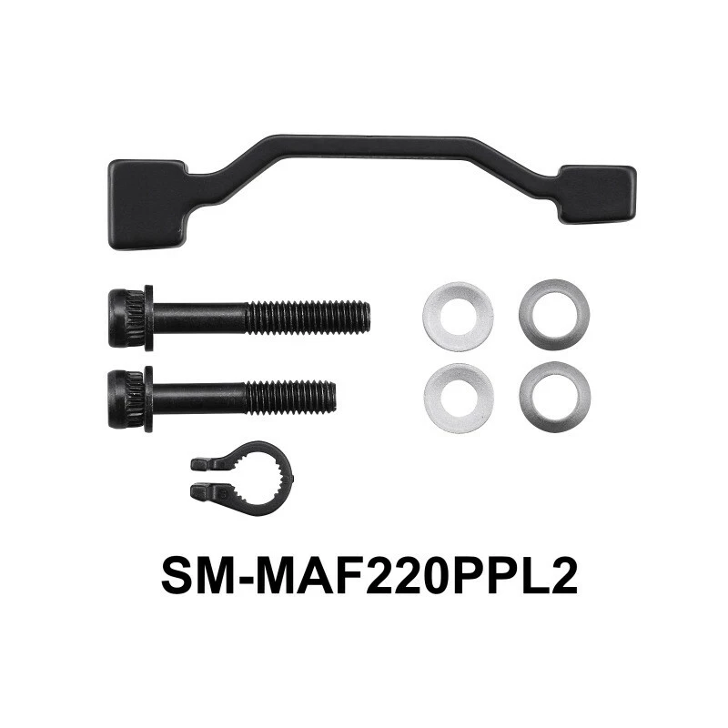 Shimano Adapter SM-MA Standard>Postmount 203 Mm Mit Schrauben/Draht Box 4 Shimano Adapter SM-MA Standard>Postmount 203 Mm Mit Schrauben/Draht Box – Bild 4