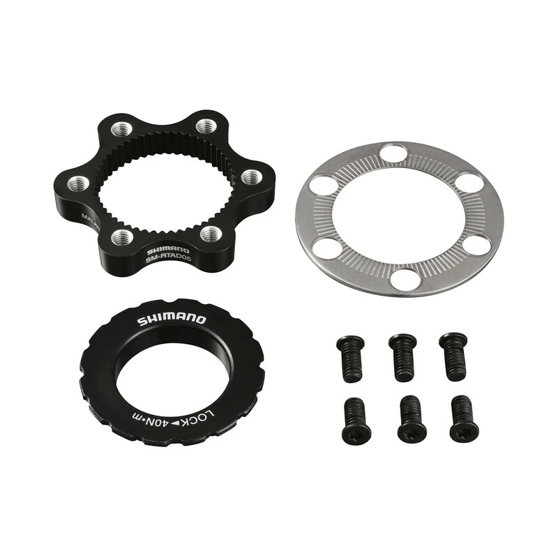 Shimano Center Lock Adapter, SM-RTAD05 Für 6 Loch Scheibe 1 Shimano Center Lock Adapter, SM-RTAD05 Für 6 Loch Scheibe