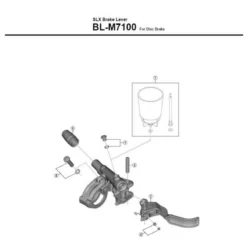 Shimano Hebel BL-M7100 Rechts -Shimano Verkäufe shimano hebel bl m7100 rechts3