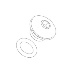 Shimano Öl-Nippel Schwarz Zu SG-S700 Mit O-Ring