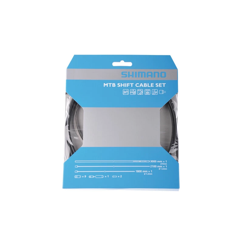 Shimano Schaltzugset 1.2x2100mm Polymer 1 Shimano Schaltzugset 1.2x2100mm Polymer