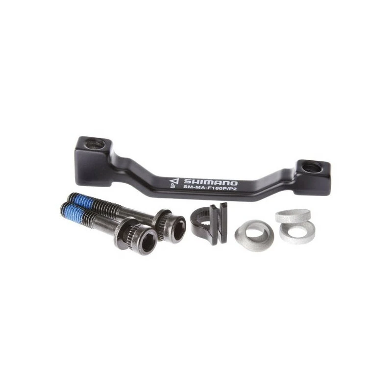 Shimano Scheibenbremsadapter PM VR/HR, SMMAF180PP2A 180mm Post/Post 1 Shimano Scheibenbremsadapter PM VR/HR, SMMAF180PP2A 180mm Post/Post
