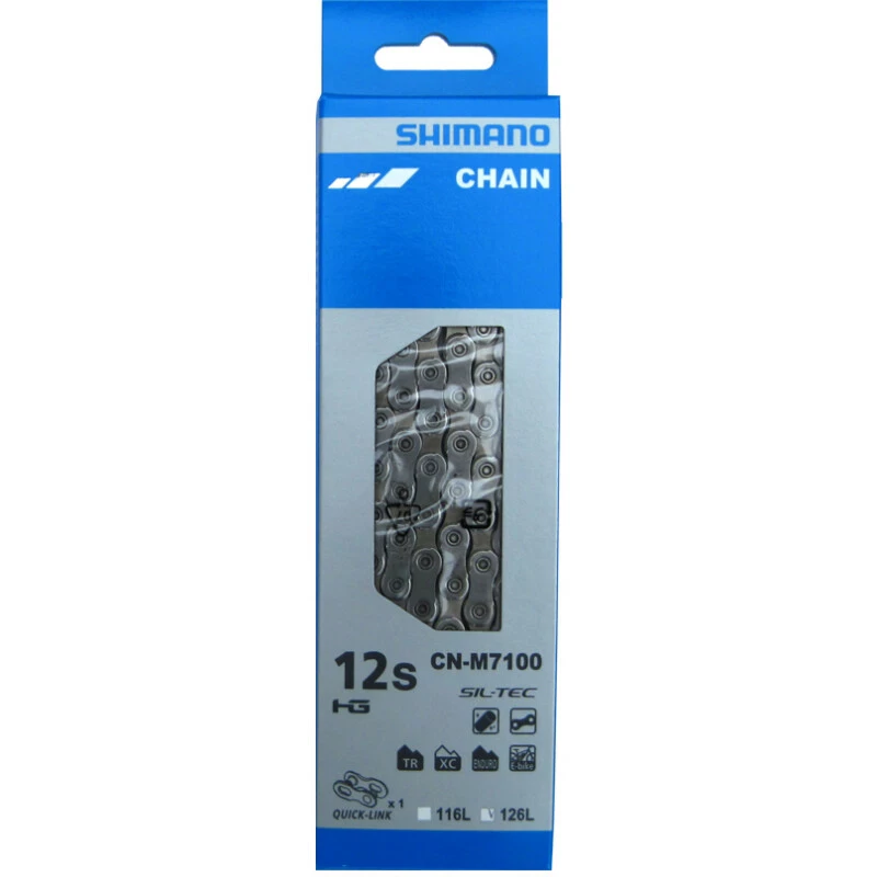 Shimano SLX Kette 12-fach CN-M7100126Q 2 Shimano SLX Kette 12-fach CN-M7100126Q – Bild 2