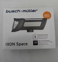 B&M Ixon Space 196L LED 150 Lux Akku-Frontscheinwerfer