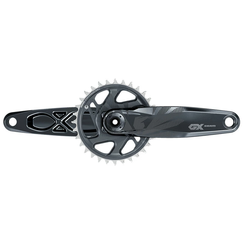 Sram Crankset GX Eagle SuperBoost+ DUB Lunar Grey 165mm/32t 1 Sram Crankset GX Eagle SuperBoost+ DUB Lunar Grey 165mm/32t