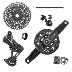 Sram Groupset X0 T-Type Eagle Brose Transmission AXS Black 160mm