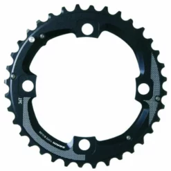 SRAM Kettenblatt, 34 Z&auml;hne, 2x10, 104BCD, 10-fach, L-Pin, Schwarz